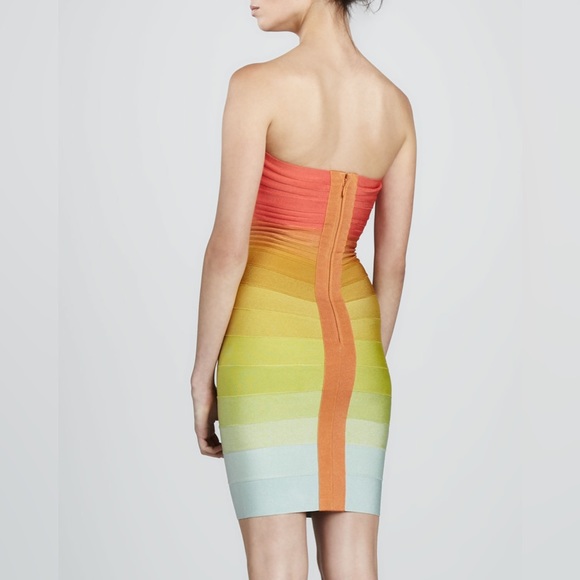Herve Leger - Rainbow Bandage Dress - Size XS - Picture 2 of 5